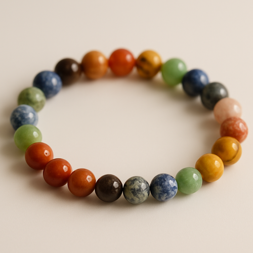 Seven chakra bracelet