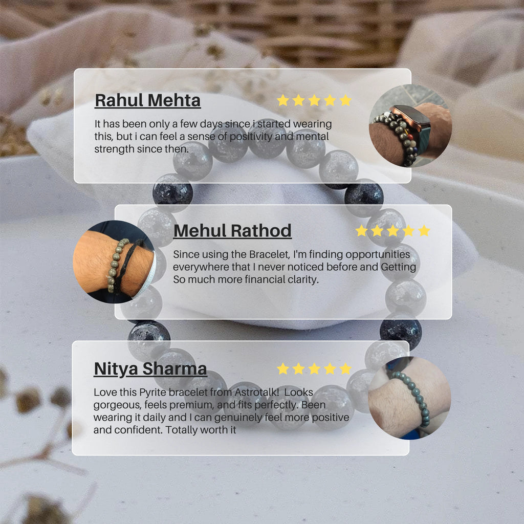 Natural Raw Pyrite Bracelet