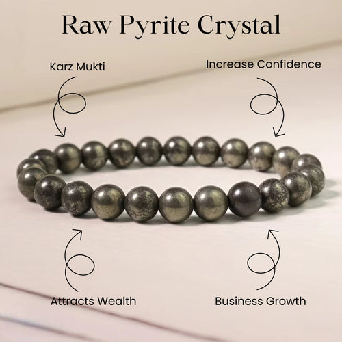Natural Raw Pyrite Bracelet