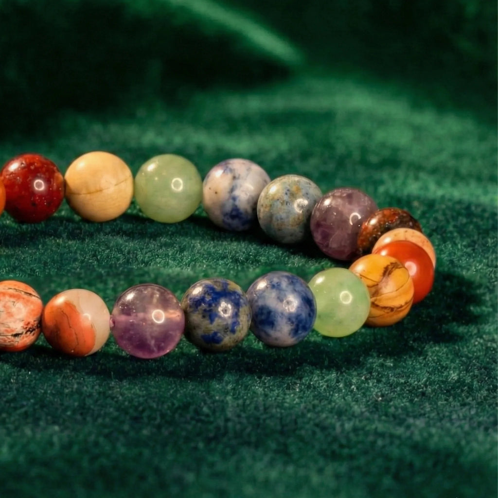 Seven chakra bracelet