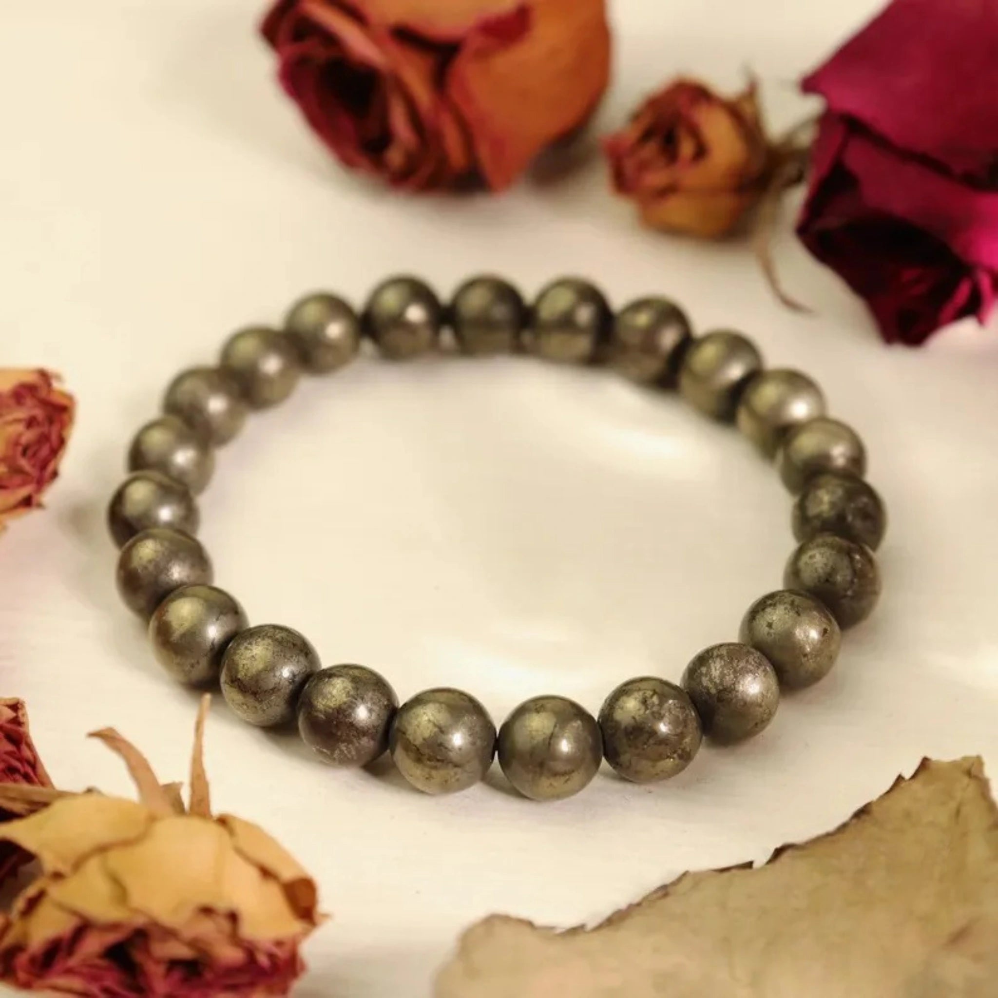 Natural Raw Pyrite Bracelet