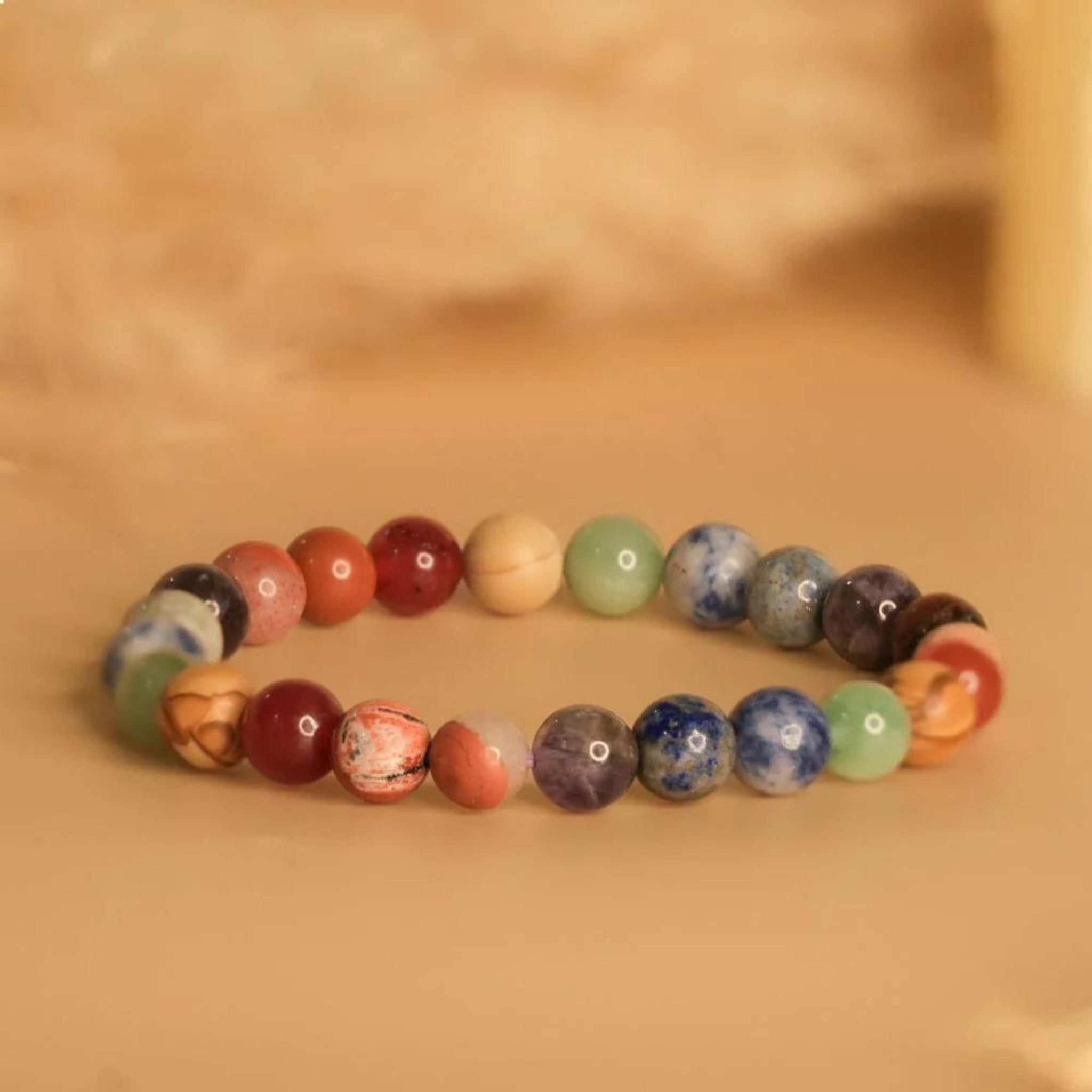 Seven chakra bracelet