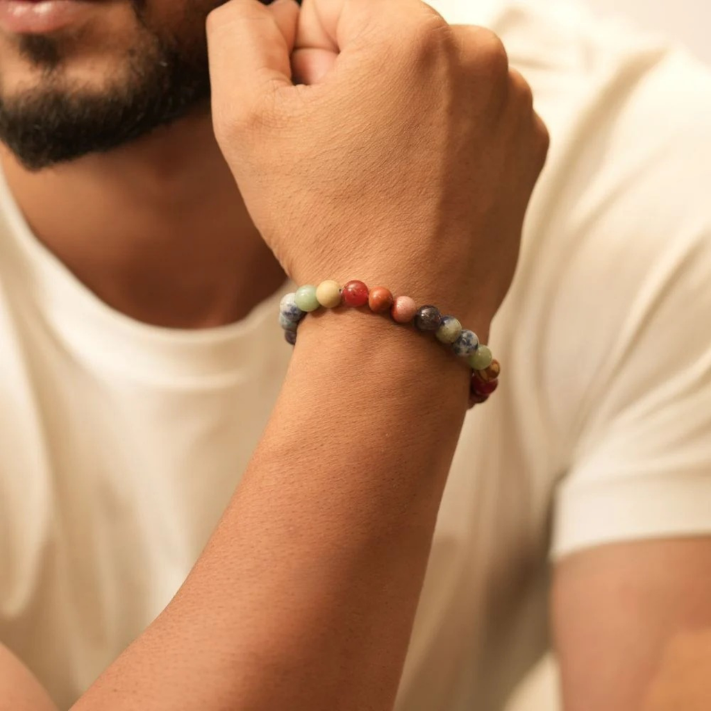 Seven chakra bracelet
