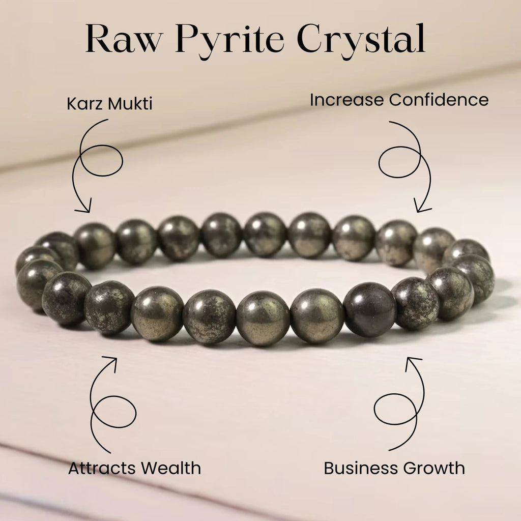 Natural Raw Pyrite Bracelet