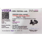 Natural Karungali Silver Capped Malai