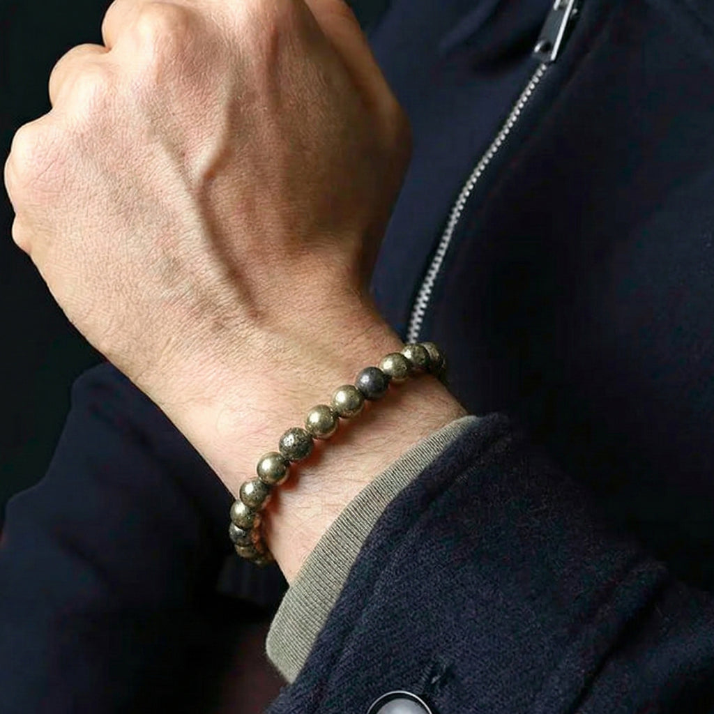 Natural Raw Pyrite Bracelet